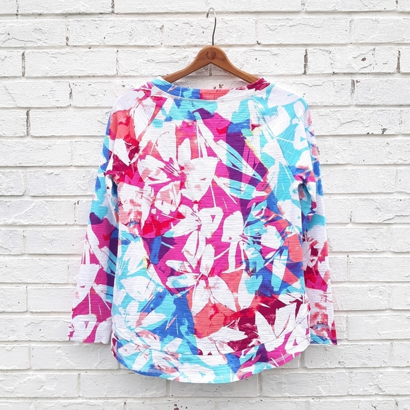 T By Talbots Cozy Crush Sweatshirt UPF 50 - Picture 7 of 7